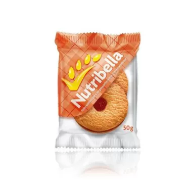 teljes kiőrlésű keksz sárgabarack alma öntettel 50 g
