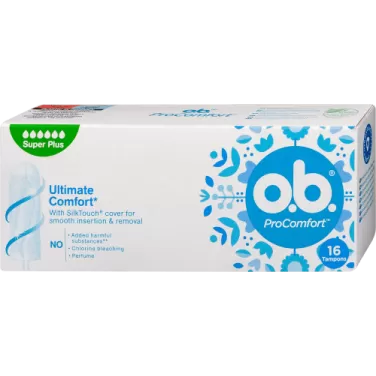 Ob tampon porcomfort super plus 16 db