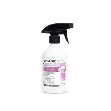 Organic People öko wc tisztító spray bio rebarbarával és vadsóskával 500 ml