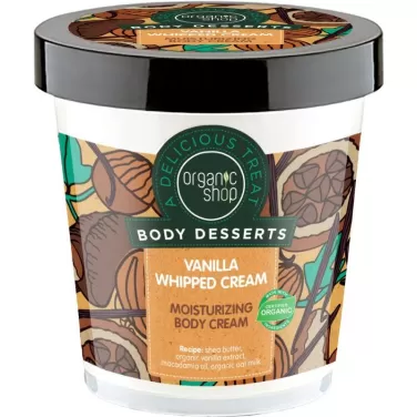 bio vaníliahab hidratáló testápoló 450 ml