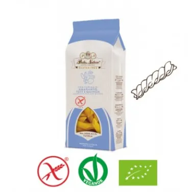 BIO Pasta Natura Amaránt-Teff-Quinoa tészta - fusilli 250g