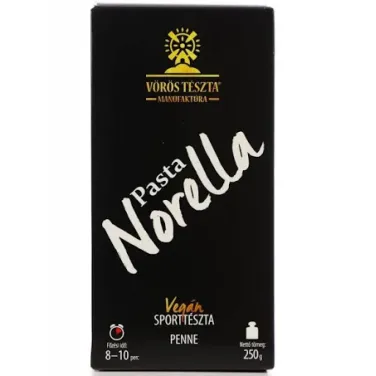 Pasta Norella sporttészta csökk. szénh. tartalmú penne száraztészta 250 g