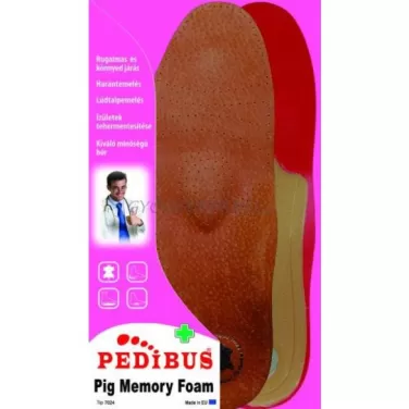 talpbetét bőr pig memory foam 41/42 1 db