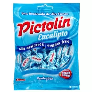 Pictolin cukorka eucalyptus,édesítővel 65 g