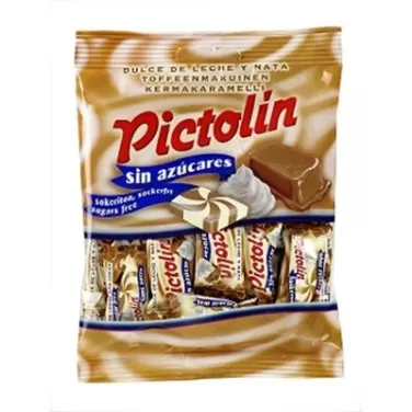 Pictolin cukorka toffee karamell ízű cukor hozzáadása nélkül tejszínes 65 g