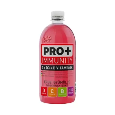 Powerfruit pro+ immunity d+c vitaminos erdei gyümölcs ízű üdítőital 750 ml