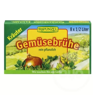 bio zöldségleveskocka fűszeres 84 g