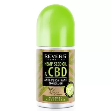 cbd kendermag olajos izzadásgátló roll-on dezodor alkoholmentes 50 ml