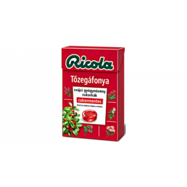 Ricola cukorka tőzegáfonya 40 g