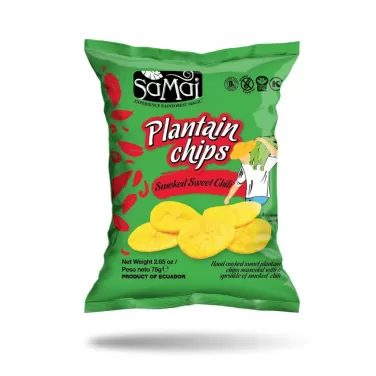 plantain főzőbanán chips édes chili 75 g