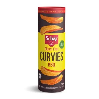 Curvies chips bbq 170 g