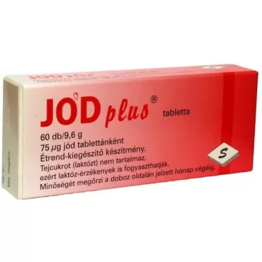 Jód plus tabletta 60 db