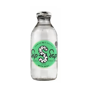 Bio nyírfavíz menta íz 330 ml