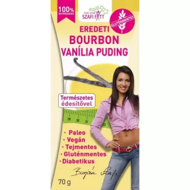 Fitt pudingpor bourbon vaníliás 70 g