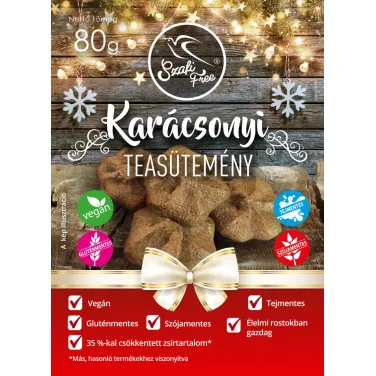Free karácsonyi teasütemény gluténmentes 80 g