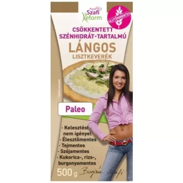 Reform lángos lisztkeverék szénhidrát csökkentett 500 g