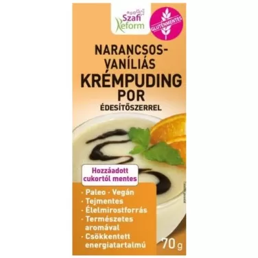 Reform narancsos vaníliás krémpuding por édesítőszer 70 g