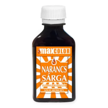 élelmiszerszínezék narancssárga 30 ml