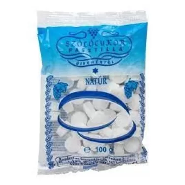Szőlőcukor pasztilla mentol zacskós 100 g