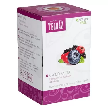 Teaház erdei gyümölcs tea 20x2g 40 g