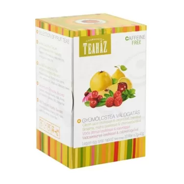 Teaház gyümölcstea válogatás 40 g