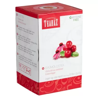 Teaház vörösáfonya tea 20x2g 40 g