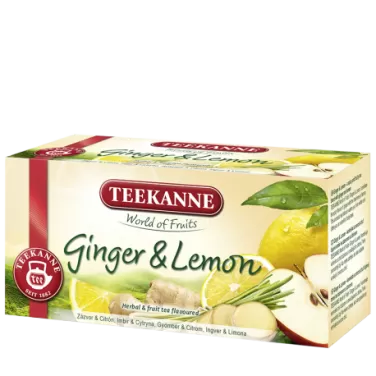 ginger & lemon tea 20x1,7g 35 g
