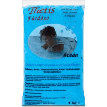 Fürdősó tasakos kék 1000 g