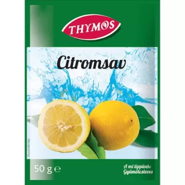 citromsav étkezési tasakos 50 g