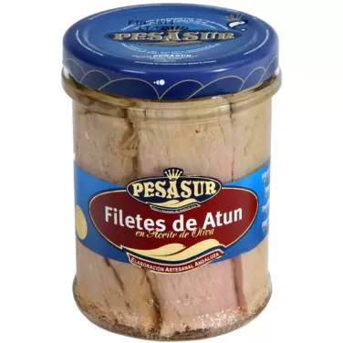 Tonhal filé oliva olajban üvegben 195 g