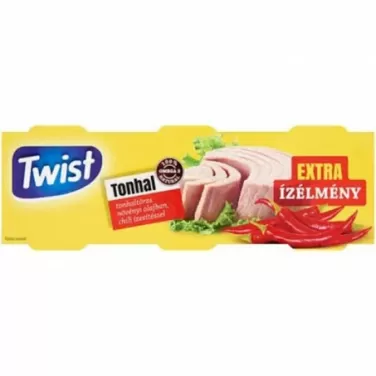 tonhaltörzs növényi olajban chili 3x80g 240 g