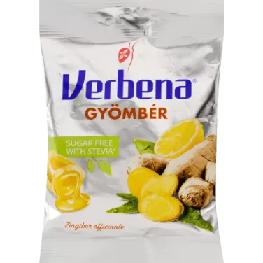 sugar free gyömbér töltött cukorka 60 g