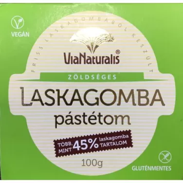 Vianaturalis laskagomba pástétom zöldséges 100 g