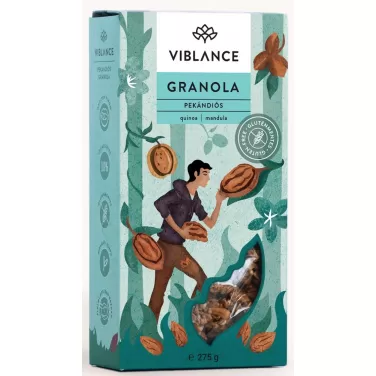 granola quinoa pecan 275 g