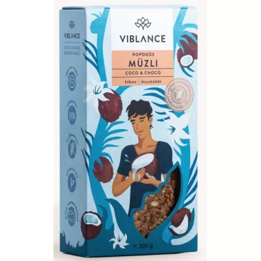 ropogós müzli coco&choco 300 g