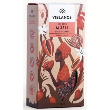 ropogós müzli eper&kakaó 300 g