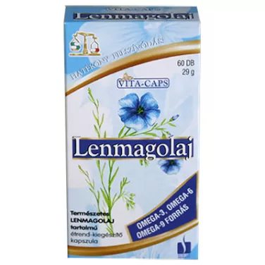 Lenmagolaj kapszula 60 db