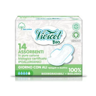 Bio nappali szárnyas betét 14 db