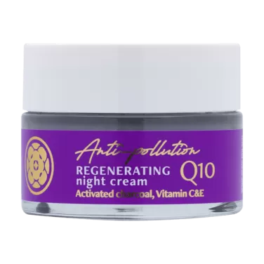 age creator detox anti-aging bőrregeneráló éjszakai arckrém aktív szénnel, q10-koenzimmel, c+e-vitaminnal 50 ml