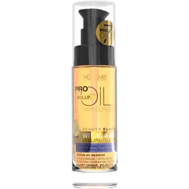 pro oil hajvégápoló olaj volumennövelő tartás nélküli hajra vitaminokkal 30 ml