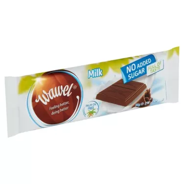 Wawel tejcsokoládé cukor hozzáadása nélkül 30 g