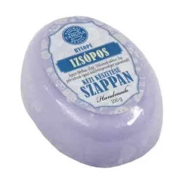 kézi készítésű szappan izsóp 100 g