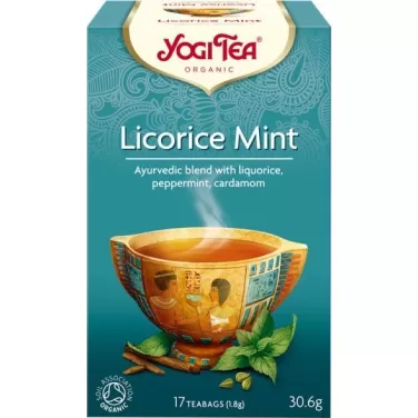 Bio tea édesgyökér menta 31 g