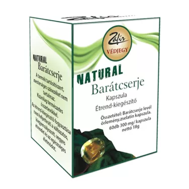 Naturál barátcserje porkapszula 60 db